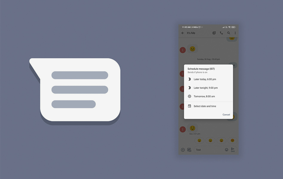 Scheduling of Messages