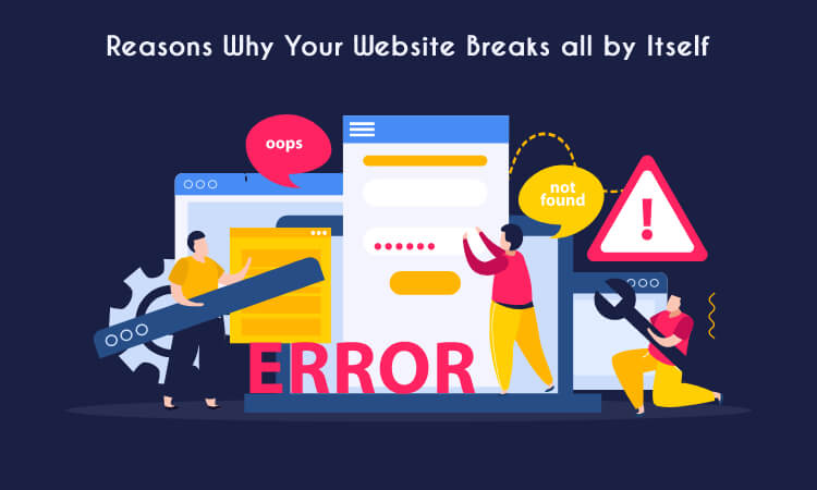 Reasons Why Your Website Breaks all by Itself