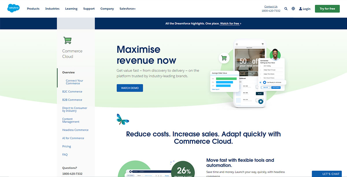 Salesforce commerce cloud