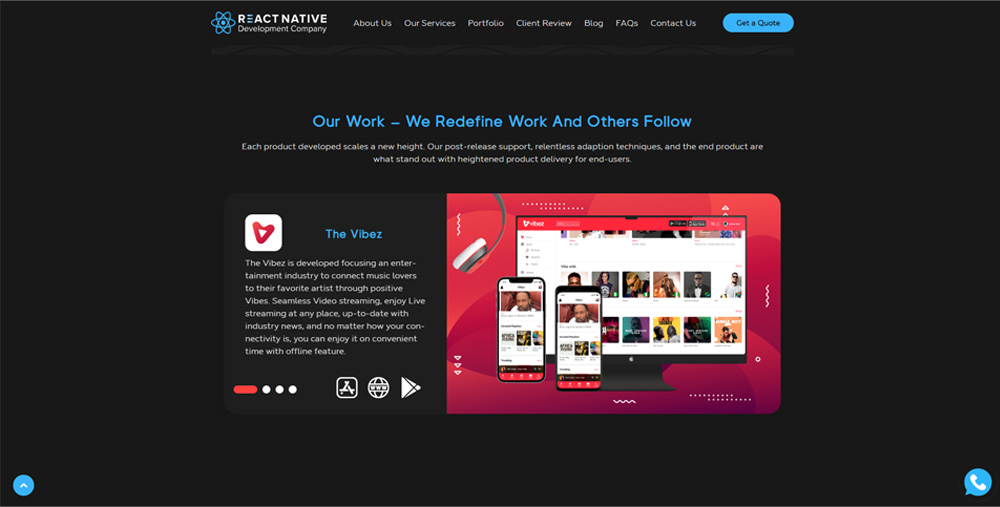 React native app development company
