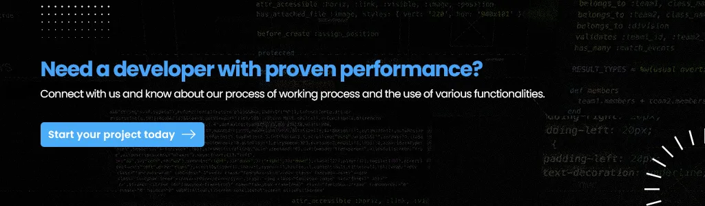 Need developer with proven performance