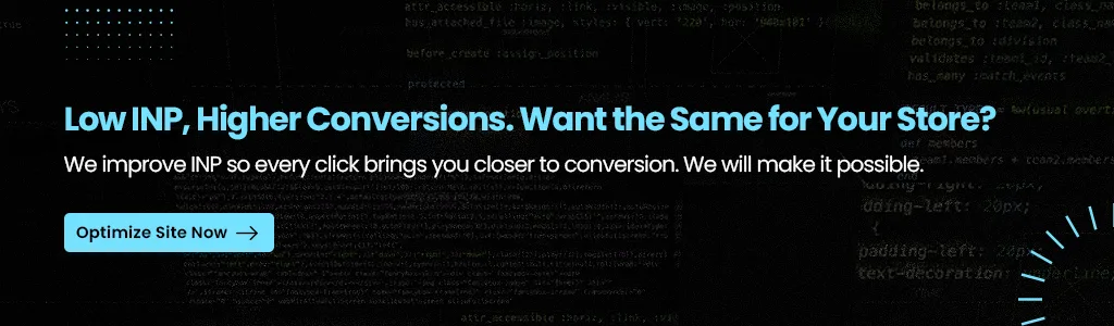 Low INP, Higher Conversions