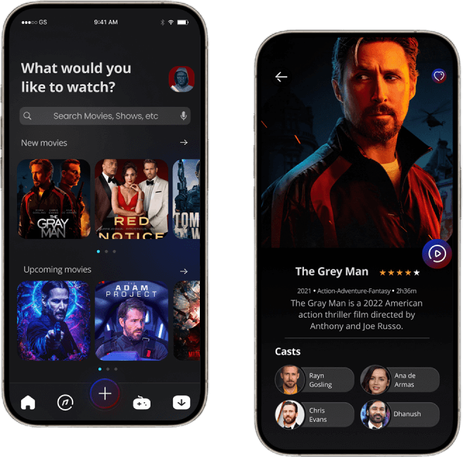 Video Streaming Application Development