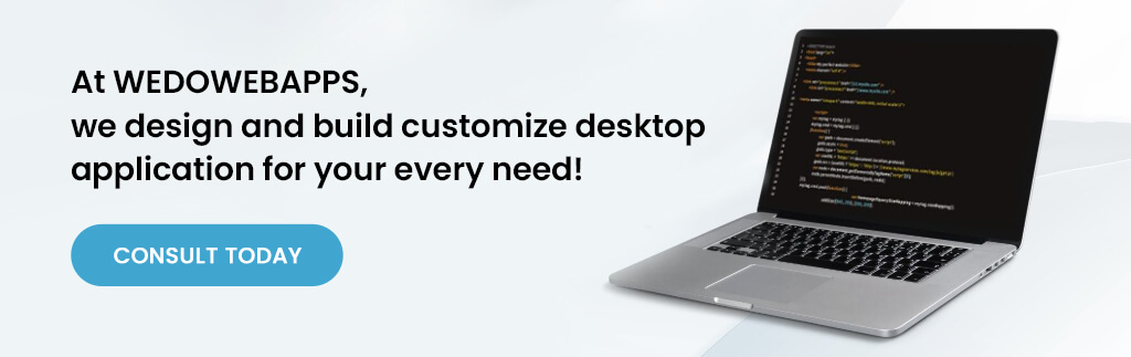 Contact to desktop application development
