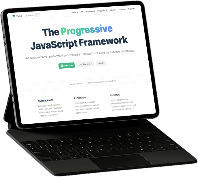 vue.js development services