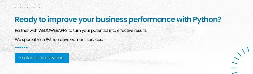 business performance with Python