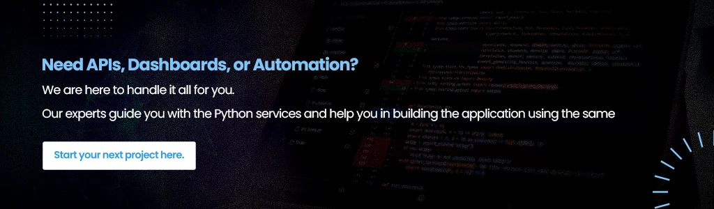 APIs, Dashboards, or Automation