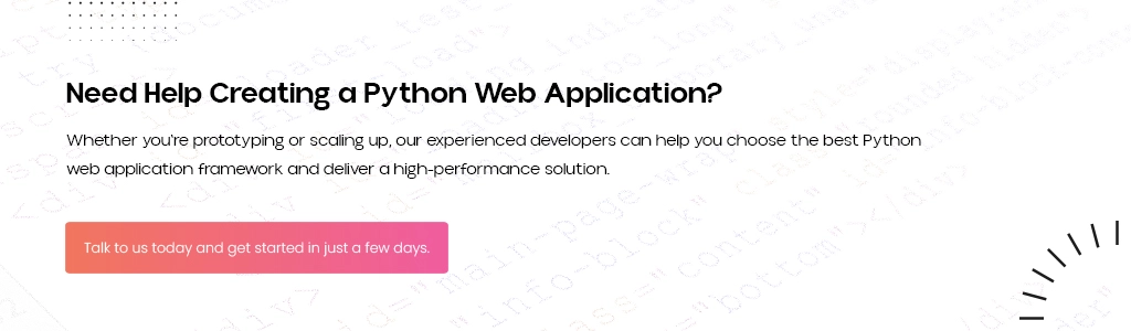 Creating a Python Web Application
