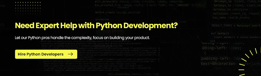 Need Expert Help with Python Development