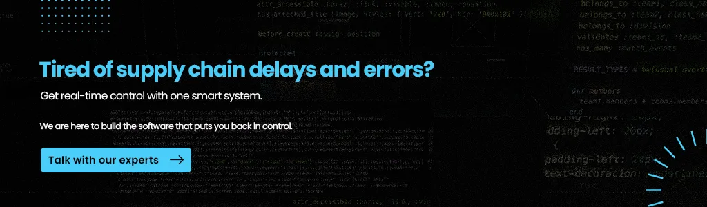 supply chain delays and errors