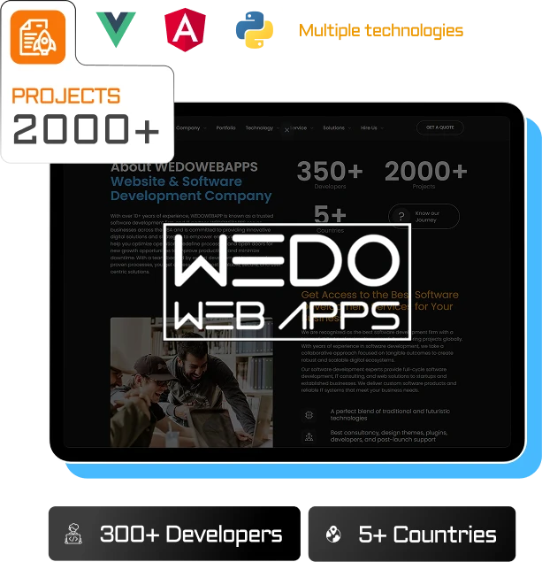 WEDOWEBAPPS Your Best Next.js Website Development Agency